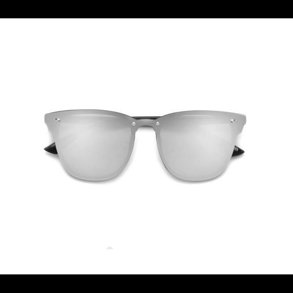 FUTURISTIC EFFECT A CLASSIC HALF FRAME SUNGLASSES - Picture 2 of 11